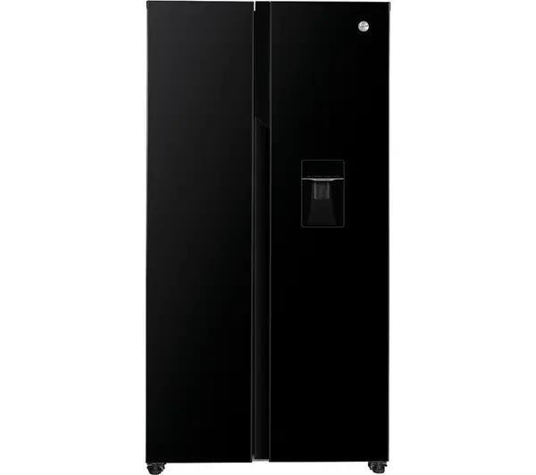 Image of Hoover HHSBSO6174BWDK-1 532L American Style Fridge Freezer