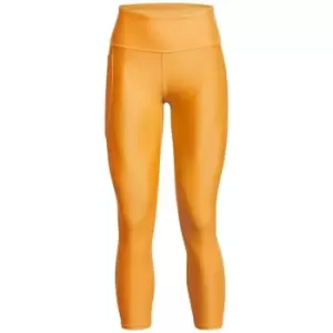 Image of Under Armour Armour Heat Gear Hi Ankle Leggings - Yellow