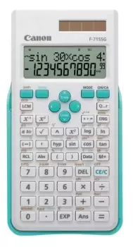 Image of Canon F-715SG calculator Desktop Scientific Blue, White