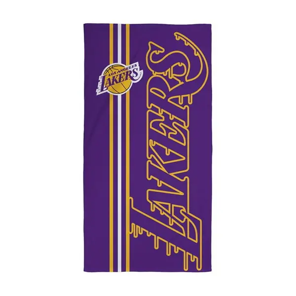 Image of NBA NBA Los Angeles Lakers Towel Towels One Size Purple 39937324000