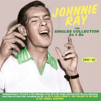 Image of The Singles Collection As & Bs 1951-61 by Johnnie Ray CD Album