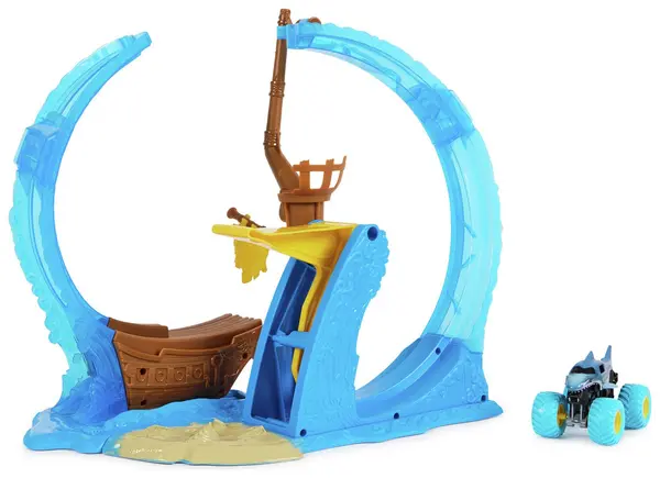 Image of Monster Jam Doom Stunt Playset