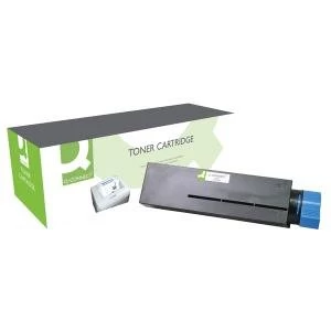 Image of Q-Connect Remanufactured Oki Toner Cartridge B401 Black 44992402-COMP