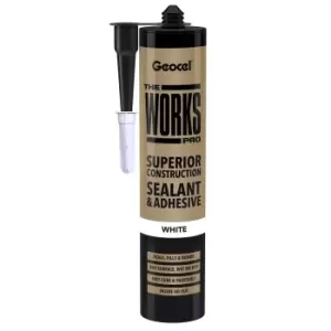 Image of Geocel The Works Pro White 290ml