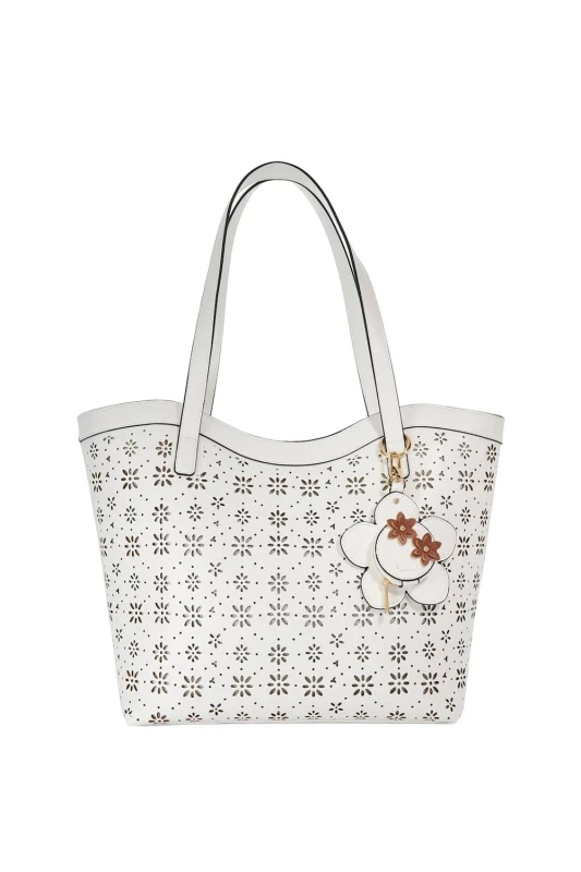 Image of Dune London Womens 'Daizies' Shoulder Bag in White White Female One Size