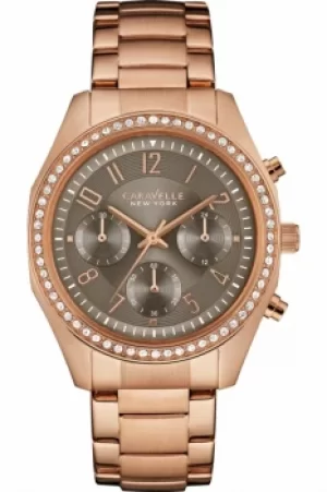 Image of Ladies Caravelle New York Melissa Chronograph Watch 44L195