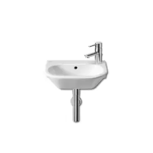 Image of Nexo Wall-hung Cloakroom Basin 405 x 275mm - 1 Right-hand Taphole
