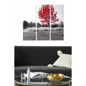 Image of MDF247248526 Multicolor Decorative MDF Painting (3 Pieces)