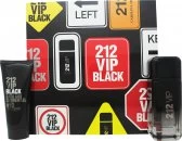 Image of Carolina Herrera 212 VIP Black Gift Set 100ml Eau de Parfum + 100ml Shower Gel