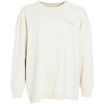 Image of Barbour Rosie Relaxed Lounge Crew - Ecru Marl
