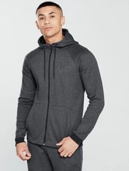 Image of Urban Armor Gear Sportstyle Heavyweight Full Zip Hoodie Dark Charcoal Size XL Men