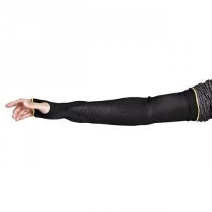 Image of Superior Glove Cutban Tapered Cut Resistant Sleeves 22" L Black