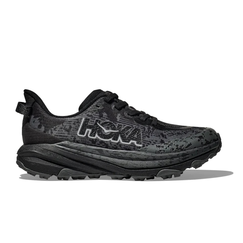 Image of HOKA Hoka Speedgoat 6 Junior Obsidian / Outer Orbit - Black / 4.5 / Standard