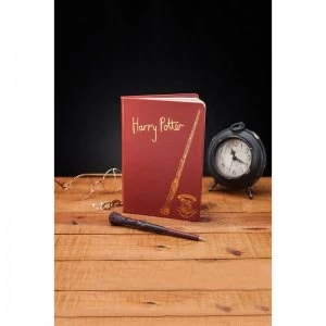 Image of Harry Potter Notebook and Wand Pen
