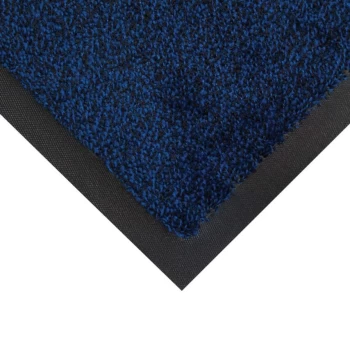 Image of 0.85M X 1.5M COBAwash Matting Blue & Black