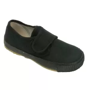 Image of Mirak CSG/99248 Plimsolls / Boys Trainers / Unisex Trainers (4 UK Toddler) (Black)