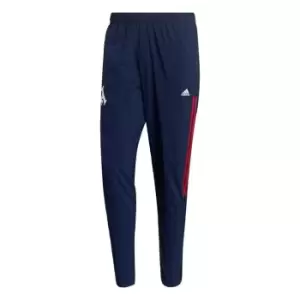 Image of adidas Arsenal Woven Tracksuit Bottoms Mens - Blue