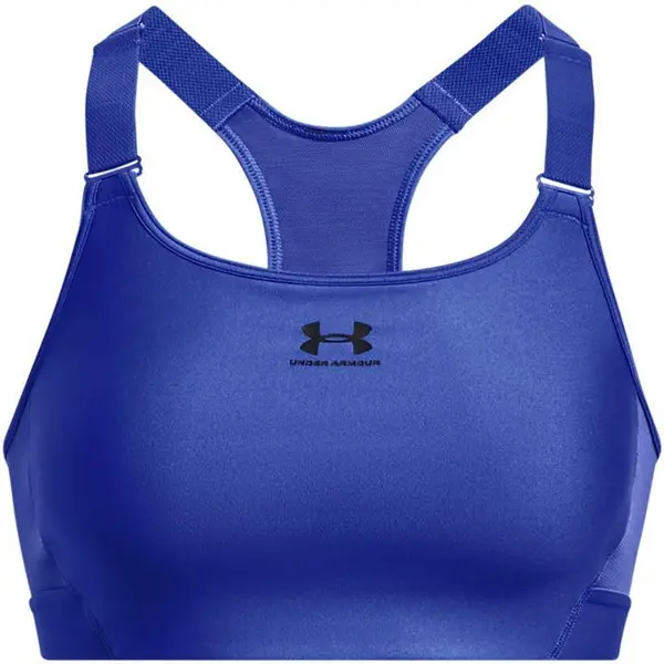 Image of Under Armour HeatGear Armour High Sports Bra - Black 8