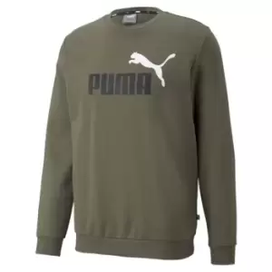 Image of Puma No1 Crew Sweater Mens - Green