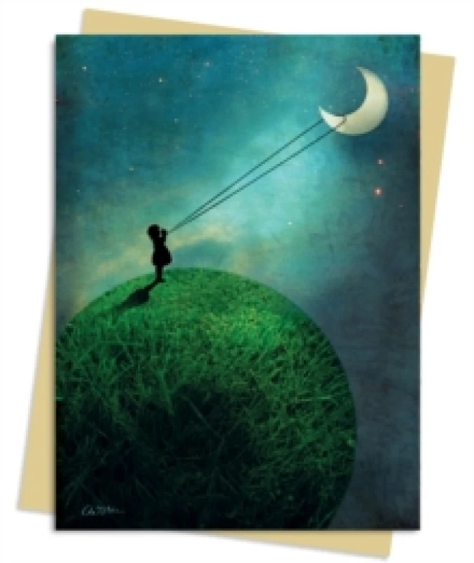 Image of Catrin Welz-Stein: Chasing the Moon Greeting Card Pack : Pack of 6 Cards
