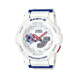 Image of Casio Baby-G Standard Analog-Digital Watch BGA-185TR-7A - White