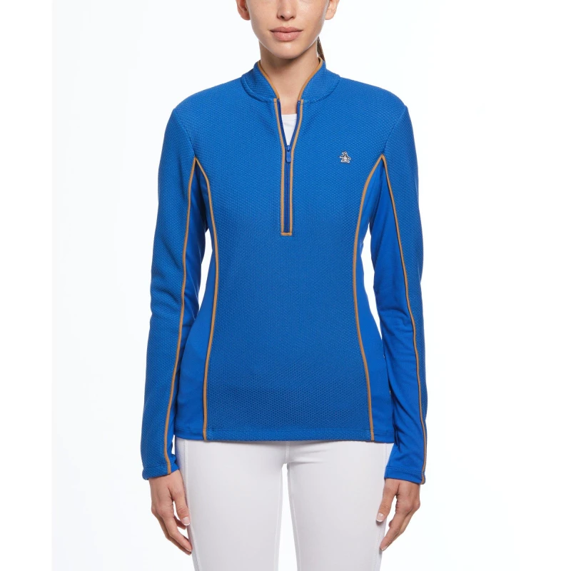 Image of Original Penguin Ls Mdwt Txt - Blue Blue 8