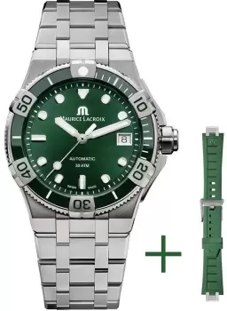 Image of Maurice Lacroix Watch Aikon Venturer 38mm Strap Set