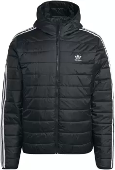 Image of Adidas Pad Hooded Puff Winter Jacket black