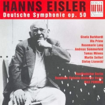 Image of Eisler, Hanns - Eisler: German Symphony (Rundfunk-Sinfonie-Orchester Berlin) CD