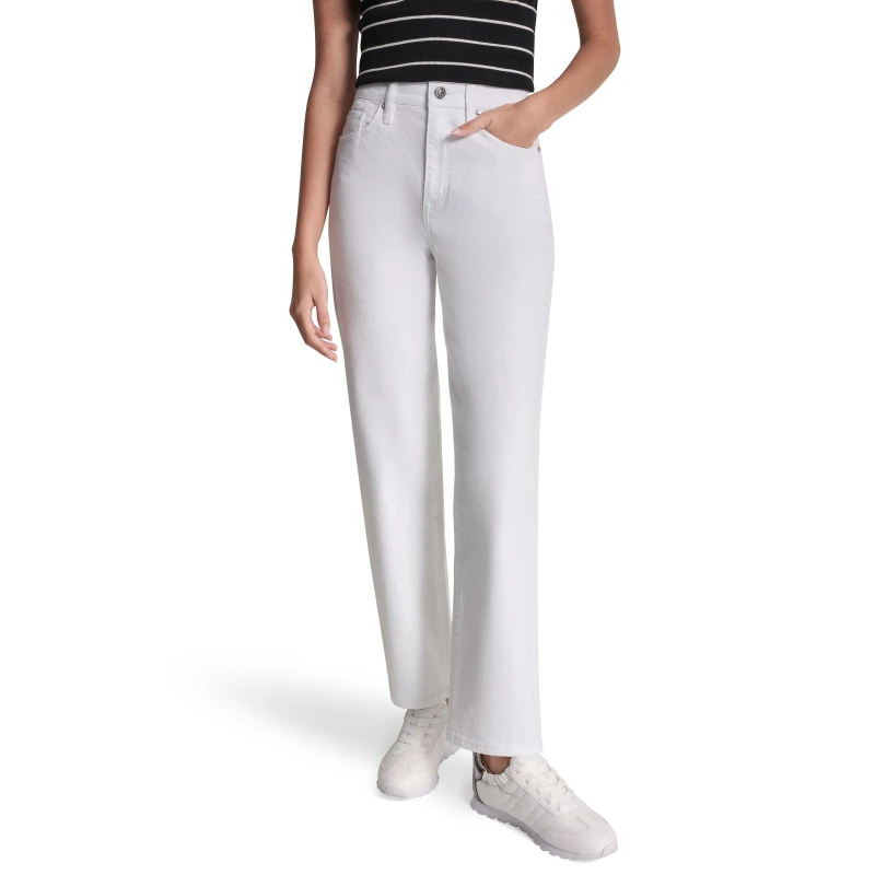 Image of DKNY HR Strght Jns Ld62 White female 30 L29