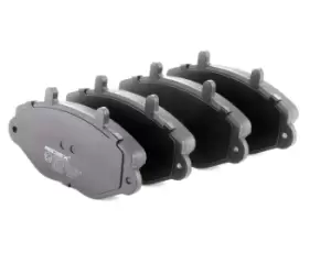 Image of RIDEX Brake pad set FORD 402B0723 1074972,1134159,1301592 5028764,6197739,6965580,7018203,92VB2K021BE,93VX2K021BA,93VX2K021BB