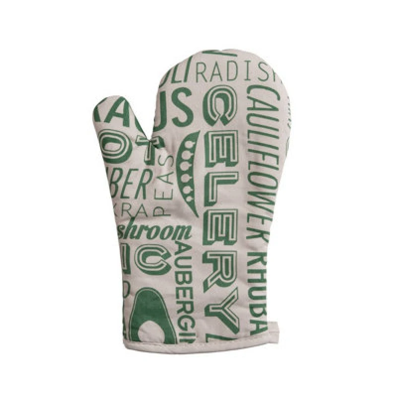 Image of Premier Housewares Porter Green Single Oven Glove Green