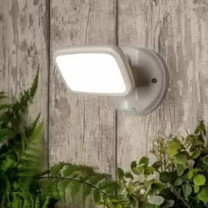 Image of Zinc LYNN LED Security Spotlight 10W Cool White in White