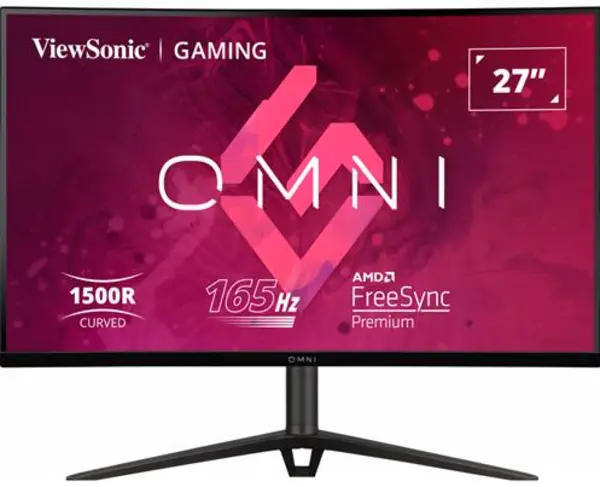 Image of Viewsonic 27" VX2718-2KPC-MHDJ Quad HD Curved LED Monitor