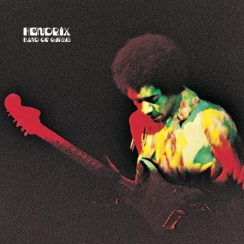 Image of Hendrix - Band Of Gypsys Translucent Red, Black & White Marbled Vinyl