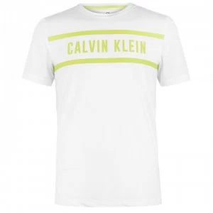 Image of Calvin Klein Performance Calvin Klein Panel Logo T Shirt - 100
