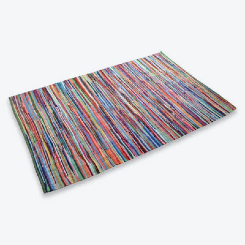 Image of Allure Bath Fashions Chindi Recycled Rag Rug - 70 X 140Cm