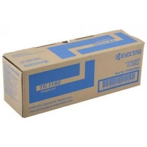 Image of Kyocera TK-1140 Black Laser Toner Ink Cartridge