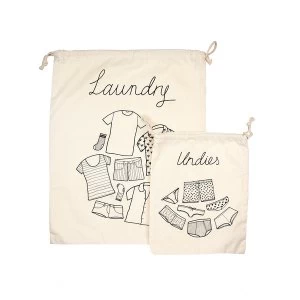 Image of Sass & Belle Travel Laundry (Set of 2) Bags
