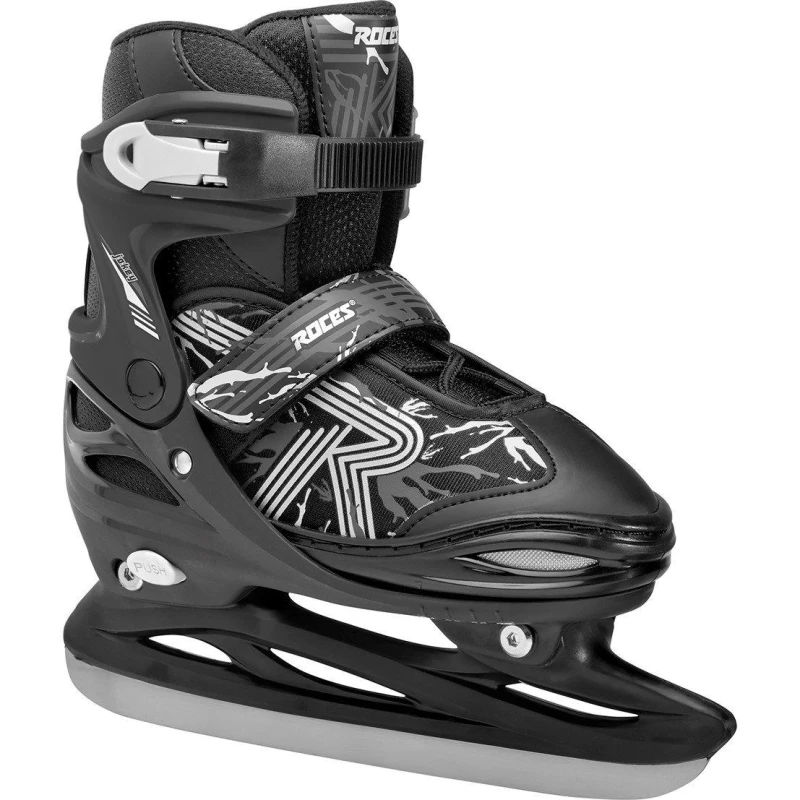 Image of Roces Jockey Ice Skates Junior Boys - Black L
