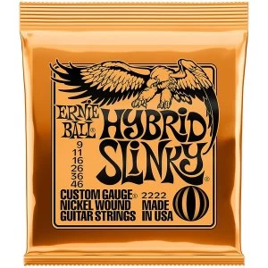 Image of Ernie Ball Hybrid Slinky 9-46 Nickel Wound Electric Guitar Strings