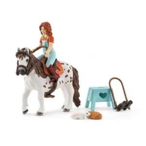 Image of Schleich Horse Club Mia & Spotty Toy Figure Set