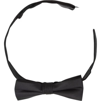 Image of Calvin Klein Satin Bow Tie Mens - Df Black
