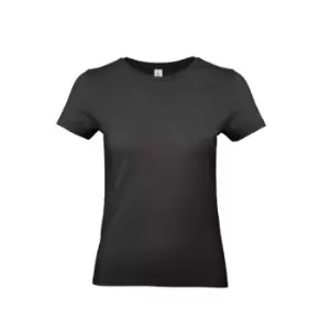 Image of B&C Womens/Ladies #E190 Tee (2XL) (Black)