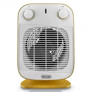 Image of DeLonghi Fan Heater HFS50B20.YE (200V-240) - Yellow