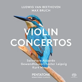 Image of Gewandhausorchester Leipzig - Ludwig Van Beethoven/Max Bruch: Violin Concertos CD