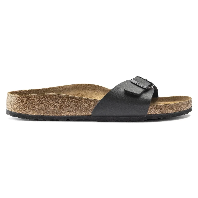 Image of Birkenstock Kids Black Madrid 1 Bar Mules Birko, 3