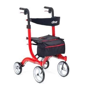 Image of Drive Medical Nitro Rollator Red