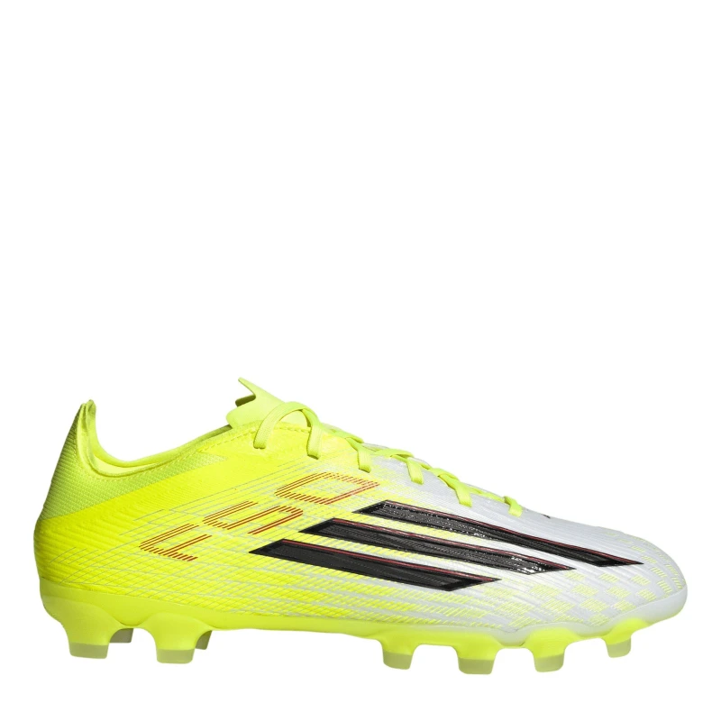 Image of adidas F50 Pro Adults Multi-Ground Football Boots Yellow/Blck/Red unisex 7 (40.7)