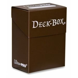 Image of Ultra Pro Brown Deck Box